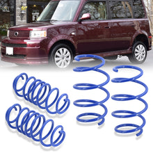 Load image into Gallery viewer, Scion xB 2004-2006 Lowering Springs Blue (Front ~1.25" / Rear ~1.25")