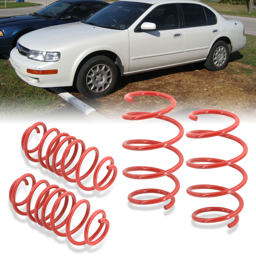 Nissan Maxima 1995-1999 Lowering Springs Red (Front ~2.25