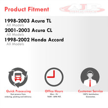 Load image into Gallery viewer, Acura TL 1998-2003 / CL 2001-2003 / Honda Accord 1998-2002 Lowering Springs Red (Front ~2.25" / Rear ~2.25")