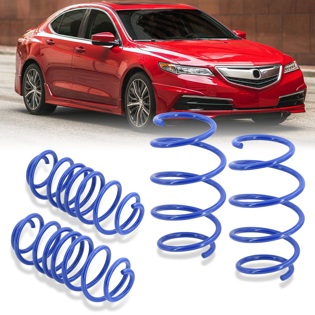 Acura TLX 2.4L 2015-2020 / Honda Accord 2013-2017 Lowering Springs Red (Front ~2.0