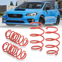 Load image into Gallery viewer, Subaru WRX / STI 2015-2021 Lowering Springs Red (Front ~1.0" / Rear ~1.0")