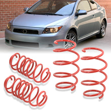 Load image into Gallery viewer, Scion tC 2005-2010 Lowering Springs Red (Front ~2.0" / Rear ~2.1")
