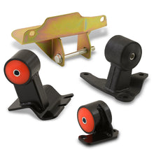 Load image into Gallery viewer, Honda Civic 1988-1991 / CRX 1988-1991 H Series H22 H23 Conversion Engine Motor Mount Black with Red Polyurethane Bushing