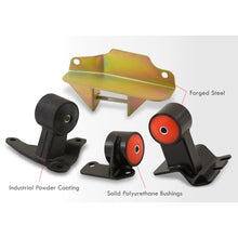 Load image into Gallery viewer, Honda Civic 1988-1991 / CRX 1988-1991 H Series H22 H23 Conversion Engine Motor Mount Black with Red Polyurethane Bushing