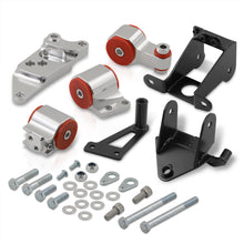 Load image into Gallery viewer, Honda Civic SI 2006-2011 Engine Motor Mount Silver with Red Polyurethane Bushings