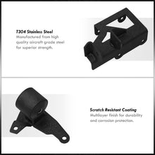 Load image into Gallery viewer, Honda Civic 1992-1995 / Acura Integra 1994-2001 H-Series H22 H23 Conversion Engine Motor Mount Black Polyurethane Bushings (Manual Transmission Only)