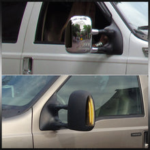 Load image into Gallery viewer, Ford F250 F350 F450 F550 F650 2003-2007 / Excursion 2000-2005 Front 2-in-1 Function LED Side Mirror Signal Marker Lights Smoke Len