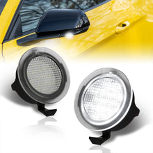 Load image into Gallery viewer, Ford F150 2005-2014 / Mustang 2015-2019 Front White LED Side Mirror Puddle Lights Clear Len