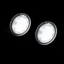 Load image into Gallery viewer, Ford F150 2005-2014 / Mustang 2015-2019 Front White LED Side Mirror Puddle Lights Clear Len