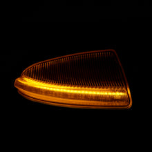 Load image into Gallery viewer, Mercedes C-Class W204 C300 C350 C63 2008-2012 / ML-Class W164 ML350 2008-2011 Front Amber Sequential LED Side Mirror Signal Marker Lights Smoke Len