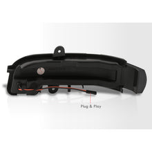 Load image into Gallery viewer, Mercedes C-Class W203 2001-2007 Front Amber Sequential LED Side Mirror Signal Marker Lights Smoke Len