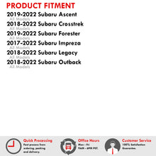 Load image into Gallery viewer, Subaru Ascent 2019-2022 / Crosstrek 2018-2022 / Forester 2019-2022 / Impreza 2017-2022 / Legacy 2018-2022 / Outback 2018-2022 Front Amber Sequential LED Side Mirror Signal Marker Lights Smoke Len