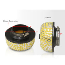 Load image into Gallery viewer, Universal 3inch Mushroom Filter Yellow