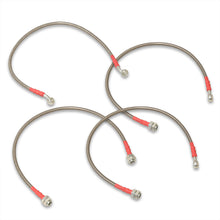 Load image into Gallery viewer, Honda Civic DX LX EX 2001-2005 Stainless Steel Braided Oil Brake Lines Silver