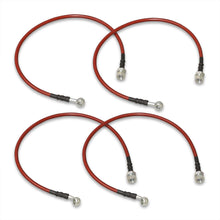 Load image into Gallery viewer, Honda Civic DX LX EX 2001-2005 Stainless Steel Braided Oil Brake Lines Red