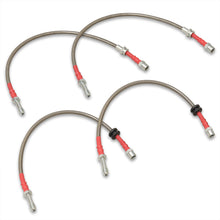 Load image into Gallery viewer, BMW 3 Series E46 1999-2005 Stainless Steel Braided Oil Brake Lines Silver
