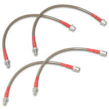 Load image into Gallery viewer, BMW 7-Series E38 1995-2001 Stainless Steel Braided Oil Brake Lines Silver