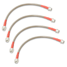 Load image into Gallery viewer, Porsche 911 996 Carrera 1998-2005 Stainless Steel Braided Oil Brake Lines Silver