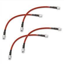 Load image into Gallery viewer, Porsche 911 996 Carrera 1998-2005 Stainless Steel Braided Oil Brake Lines Red
