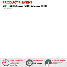 Load image into Gallery viewer, Lexus IS300 2001-2005 Stainless Steel Braided Oil Brake Lines Red