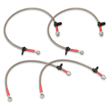 Load image into Gallery viewer, Honda Prelude 1988-1991 Stainless Steel Braided Oil Brake Lines Silver