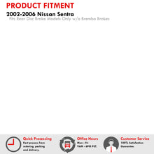 Load image into Gallery viewer, Nissan Sentra 2002-2006 Stainless Steel Braided Oil Brake Lines Silver (Models with Rear Disc Only)