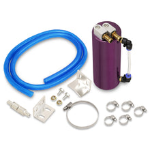 Load image into Gallery viewer, Universal 350ML Cylinder Oil Catch Can Tank 6.25"x3.25"x3.25" Purple