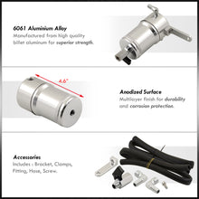 Load image into Gallery viewer, Ford Mustang 2011-2017 Oil Catch Can Tank Chrome