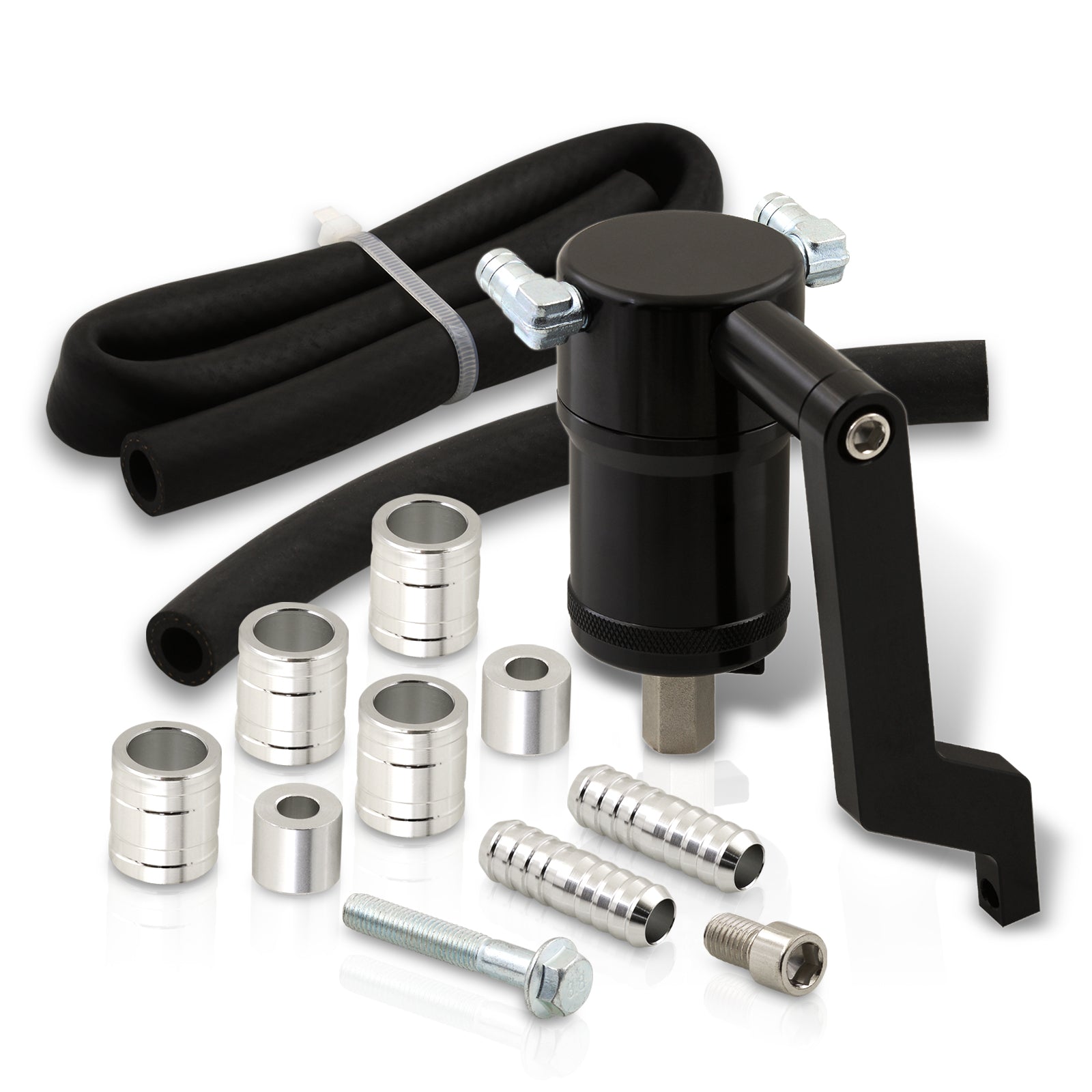 Dodge Ram 5.7L 6.4L HEMI 2009-2017 Oil Catch Can Tank Black – AJP