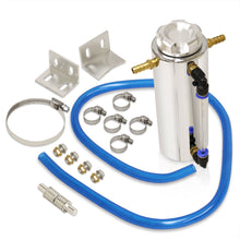 Load image into Gallery viewer, Universal 350ML Radiator Overflow Breather Tank (Chrome Body/Chrome Cap)