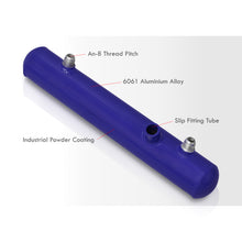 Load image into Gallery viewer, Universal 1 Liter / 34 oz 15" x 2" Cylinder Radiator Overflow Tank Blue