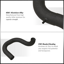 Load image into Gallery viewer, Honda Civic 1988-2000 / CRX 1988-1991 / Del Sol 1993-1997 / Acura Integra 1990-2001 Aluminum Piping Kit Black (With SQV / SSQV Type BOV Flange)