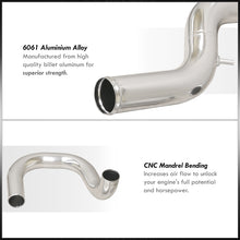 Load image into Gallery viewer, Honda Civic 1988-2000 / CRX 1988-1991 / Del Sol 1993-1997 / Acura Integra 1990-2001 Aluminum Piping Kit Polished (With SQV / SSQV Type BOV Flange)