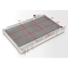 Load image into Gallery viewer, Mitsubishi Eclipse 1990-1994 Manual Transmission Aluminum Radiator