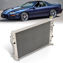 Load image into Gallery viewer, Chevrolet Camaro 1993-2002 / Pontiac Firebird 1993-2002 5.7L V8 Manual Transmission Aluminum Radiator