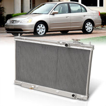 Load image into Gallery viewer, Honda Civic DX LX EX 2001-2005 Manual Transmission Aluminum Radiator
