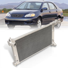 Load image into Gallery viewer, Toyota Corolla 2003-2008 / Matrix 2003-2008 / Pontiac Vibe 2003-2008 1.8L L4 Manual Transmission Aluminum Radiator