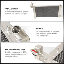 Load image into Gallery viewer, Toyota Corolla 2003-2008 / Matrix 2003-2008 / Pontiac Vibe 2003-2008 1.8L L4 Manual Transmission Aluminum Radiator