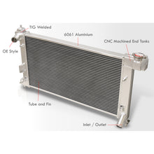 Load image into Gallery viewer, Toyota Corolla 2003-2008 / Matrix 2003-2008 / Pontiac Vibe 2003-2008 1.8L L4 Manual Transmission Aluminum Radiator