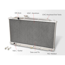 Load image into Gallery viewer, Honda Accord V6 2003-2007 Manual Transmission Aluminum Radiator