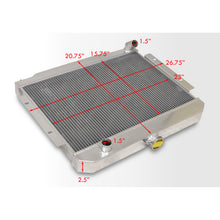 Load image into Gallery viewer, Jeep CJ5 1972-1983 / CJ6 1973-1975 / CJ7 1976-1986 3.8L 4.2L 5.0L Manual Transmission Aluminum Radiator