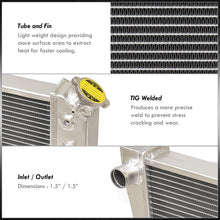 Load image into Gallery viewer, Chevrolet S10 1982-2002 / Blazer V8 1982-2002 / Corvette 1984-1991 Automatic & Manual Transmission Aluminum Radiator