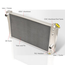 Load image into Gallery viewer, Chevrolet S10 1982-2002 / Blazer V8 1982-2002 / Corvette 1984-1991 Automatic & Manual Transmission Aluminum Radiator