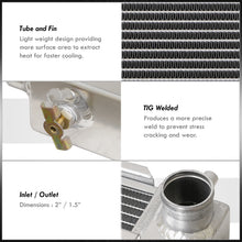 Load image into Gallery viewer, Ford Mustang 1994-1995 V6 3.8L V8 5.0L Manual Transmission Aluminum Radiator