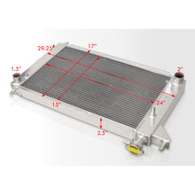 Load image into Gallery viewer, Ford Mustang 1994-1995 V6 3.8L V8 5.0L Manual Transmission Aluminum Radiator