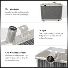 Load image into Gallery viewer, Ford GPW 1941-1952 / Jeep Willys 1941-1952 Manual Transmission Aluminum Radiator