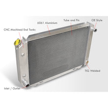 Load image into Gallery viewer, Ford LTD II 1977-1979 / Gran Torino 1972-1976 Thunderbird 1972-1979 / Ranchero 1972-1979 Automatic & Manual Transmission Aluminum Radiator