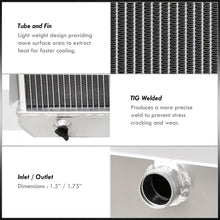 Load image into Gallery viewer, Chevrolet C/K Series 1955-1959 / GMC 100 150 1955-1959 3.8L L6 6.1L V8 Automatic & Manual Transmission Aluminum Radiator