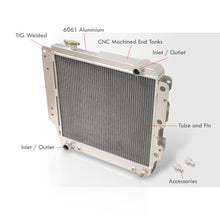 Load image into Gallery viewer, Jeep Wrangler TJ YJ 1987-2006 Automatic Transmission Aluminum Radiator