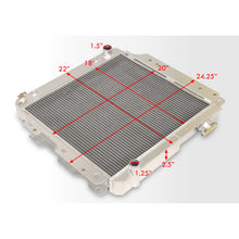Load image into Gallery viewer, Jeep Wrangler TJ YJ 1987-2006 Automatic Transmission Aluminum Radiator